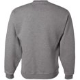 thumbnail image 4 of Jerzees Mens NuBlend Super Sweats Crew Sweatshirt, 3X, Oxford, 4 of 6
