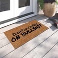 thumbnail image 3 of Feltree Indoor/Outdoor Welcome Doormat - Non-Slip Front Porch Mat for Entryway Bedroom Terrace Decor, Durable Anti-Fade Floor Rug, 3 of 7