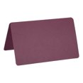 thumbnail image 1 of Unique Bargains Blank Greeting Cards,100 Pack Favor Decor Foldable Blank Card, Burgundy Card Paper, 1 of 5