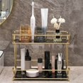 thumbnail image 4 of Creative Cosmetic Storage Holder Display Stand Rack Perfume Holder Display Stand Iron Iron Metal Organizer Countertop Display Iron for Bathroom Kitchen, 4 of 9