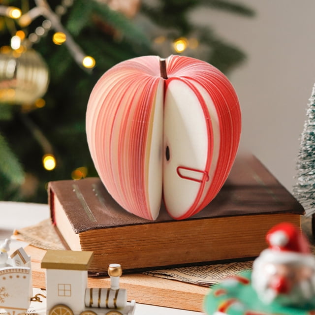PEONAVET Sticky Notes Christmas Gifts Apples Stickys Notes DIY Stickys Notes Kitchen Stickys Notes