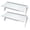 White, variant on PEONAVET Multifunctional Shelf Punch- Computer Rack Plastic TV Set-top Box Screen Bracket Router Storage Rack