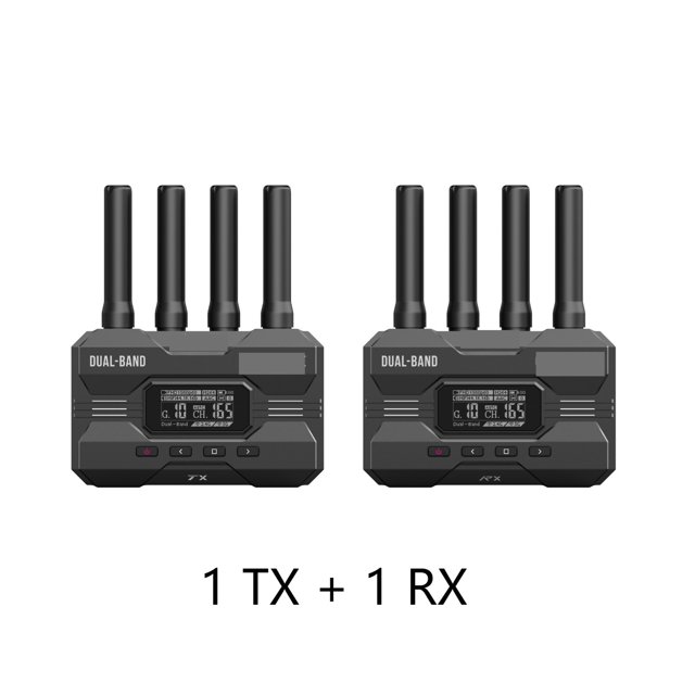 2.4Ghz 5Ghz Dual Band Wireless Video Transmitter Receiver Multi-Spectrum Wireless Video Transmission System