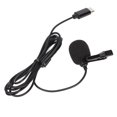 thumbnail image 3 of Microphone Lavalier Type C, Protection Environnementale TPE Microphone Lavalier Multifonction pour Karaoké, 3 of 8