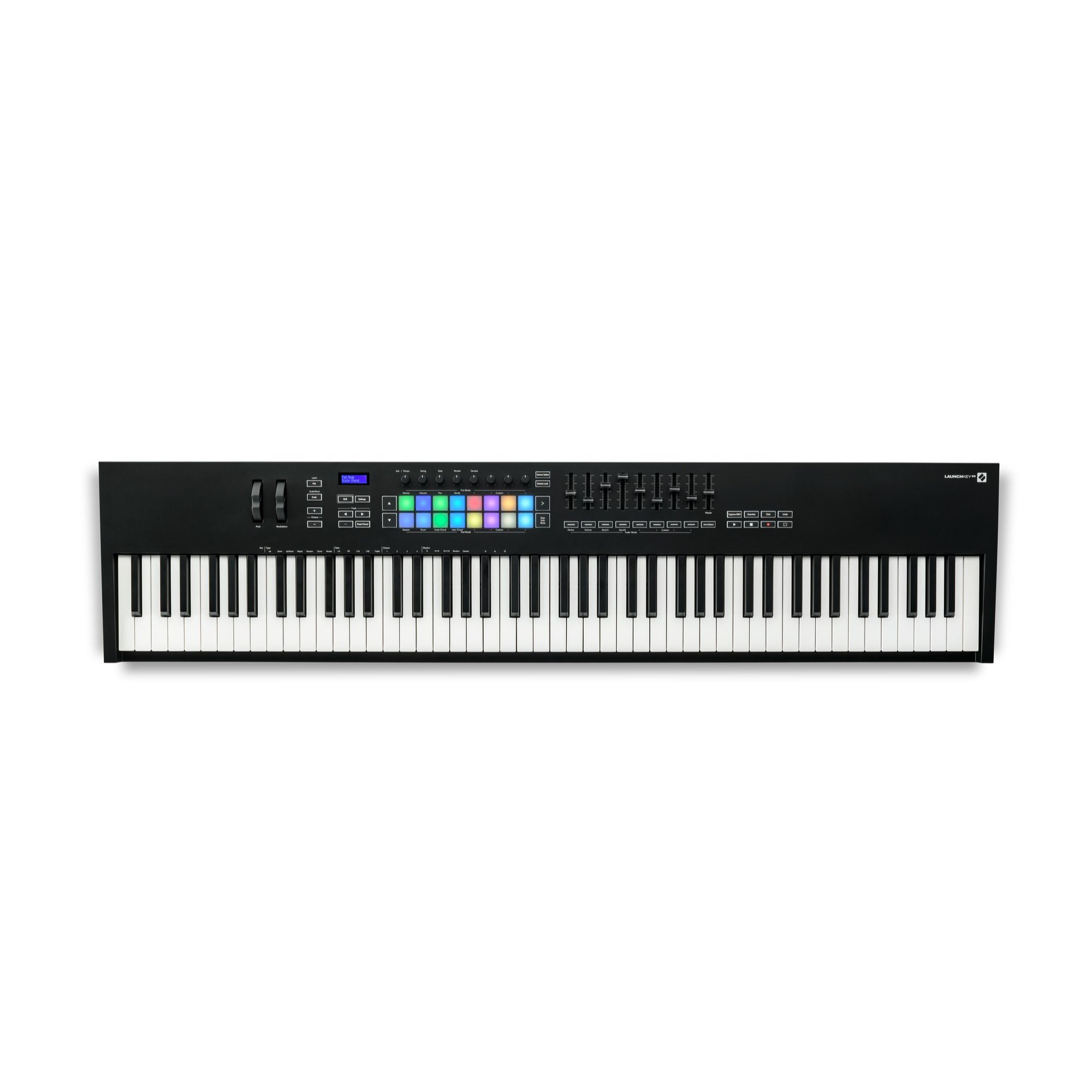 Novation Launchkey 88 [MK3] Clavier MIDI Contrôleur pour Ableton Live, Noir