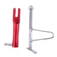 thumbnail image 3 of DYNWAVECA Side Kickstand, Kickstand, Bike Parts, Length Adjustable, Wear Resistant, General Purpose, Colors - Red, 3 of 10