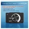 thumbnail image 4 of Quiet EC Motor 4 Inch Inline Duct Fan With Speed Controller Ventilation Exhaust Fan For Hydroponics Growing Indoor Tents ,Fast Wind Speed, 4 of 6