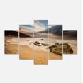 thumbnail image 2 of Exotic Seashore with White Waves - Beach Photo Canvas Print, 2 of 3