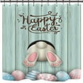 thumbnail image 3 of Happy Easter Rideau de Douche 4 Pièces Toilet U-pad Set 70,8 ”Rideau de Douche pour la Maison / Hôtel / Fête Décoration B1, 3 of 6