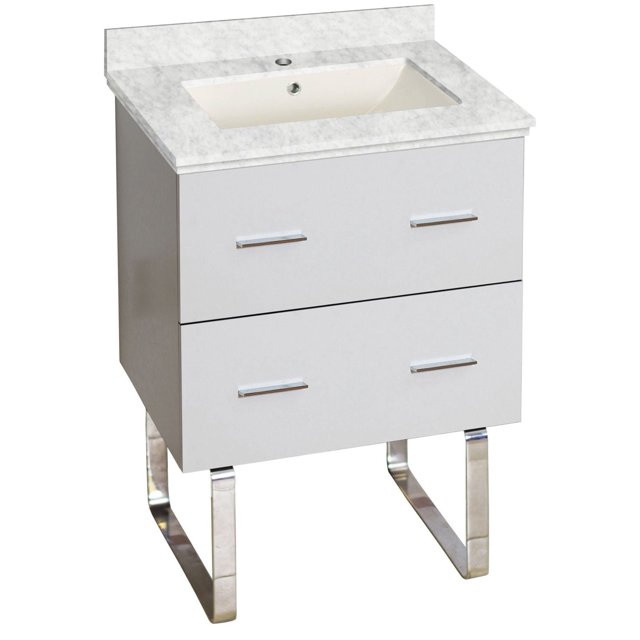 Imaginations Américaines 23.75 pouces W Vanity Set Blanc