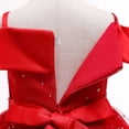 thumbnail image 4 of Robes de Fête pour Filles Tout-Petits Filles Filet Tempérament Sequins Nœud Robe de Fête d'Anniversaire Longues Robes Longues pour Filles Robes d'Anniversaire pour Filles Petites Filles Robes, 4 of 7