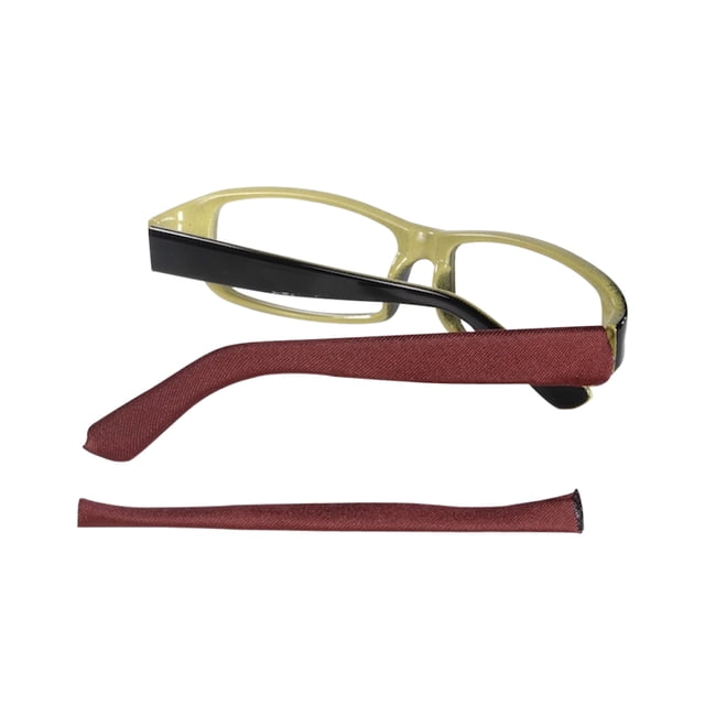 Temeplesox Manchons de Lunettes Couvre-Bras Couleur Confort, Bourgogne Grand