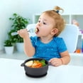 thumbnail image 2 of TIELUTT Children Tableware Baby Silicone Complementary Food Double round Table Mats Set Dining Table Set for 2 under 100 End Table Mats round Table Runner Set Large round Dining Table Set for 4, 2 of 5