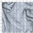 thumbnail image 4 of Soimoi Blue Poly Georgette Fabric Text & Cupcakes Food Print Sewing Fabric Yard 42 Inch Wide, 4 of 6