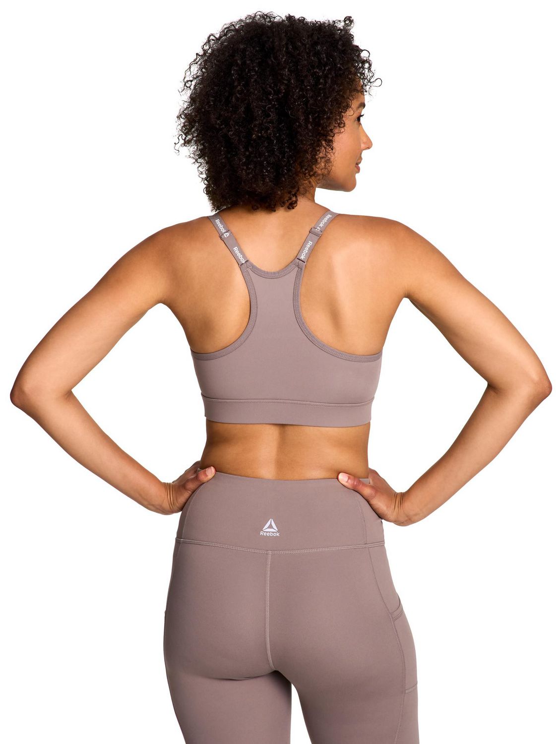 Reebok Women's Low Impact Favorite Racerback Sports Bra with Removable Cups