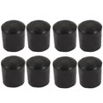 thumbnail image 1 of Unique Bargains 8 Pcs Embouts de Pieds en Caoutchouc Ronds pour Meubles Table Chaise Diamètre Intérieur 18mm, 1 of 3