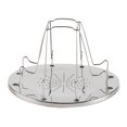 thumbnail image 5 of relayinert Folding Camping Stove Toaster Stainless Steel Camping Toaster Rack Holder 4 Slice Toaster Tray, 5 of 5