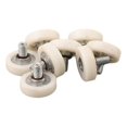 thumbnail image 1 of 8Pcs Plastic Drawer Pulley Replacement Wheels Bearing Small Pulley With Nuts Shower Room Pulley Rollers Runners Hardware, 1 of 8