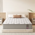 thumbnail image 2 of KOW 10 inch California King Size Memory Foam Hybrid Mattress in a Box, Medium Firm, 2 of 7
