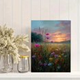 thumbnail image 2 of Qisvanset Sunset Sailboat Canvas Print 12x16 Inch Scenic Home Decor, 2 of 8