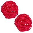 thumbnail image 1 of 2PCS Christmas Cat Toy Rattan Creative Cat Ball Toy Cat Play Toy Kitten Toy, 1 of 10