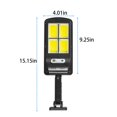 thumbnail image 3 of EGNMCR Solar Outdoor Lights, Motion Sensor Solar Powered Lights IP65 Waterproof, 3 Modes, With Remote Control,Wall Security Lights For Fence Yard Garden Patio Front, 3 of 6