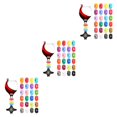 thumbnail image 4 of mmirethe 24pcs/set Red Wine Cup Recognizer Suitable For Home And Professional Gift For Any Occasion Marker 3Set, 4 of 6