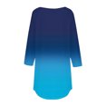 thumbnail image 4 of Birdeem Blouse Mode Femme Manches 3/4 Col Rond Ample, 4 of 9