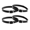 thumbnail image 1 of Unique Bargains Women's Solid Color Elastic Detachable Buckle Shoe Ankle Straps Belt, 1 of 4