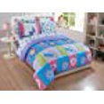 thumbnail image 3 of Mk Collection Comforter Set Butterfly Purple Pink Turquoise Green Flowers New (Twin), 3 of 9