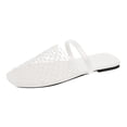 thumbnail image 4 of Dakaela Ballerines en Maille pour Femmes, Ballerines en Résille, Bride à Boucle, Mules Mary Jane, Sabots, Chaussures, 4 of 5