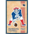 thumbnail image 5 of Patriots de la Nouvelle-Angleterre de la NFL - Logo rétro 14, 5 of 5