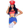 thumbnail image 3 of Déguisement Aguichant Rouge de Gamer pour Bébé Femme, 3 of 5