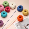 thumbnail image 4 of Uxcell 164 Feet Natural Jute Twine String, 2mm Twine String Color Jute Twine Jute Rope for DIY Art Crafts Gift Wrapping Decoration Packing Gardening Plant Hanger, White, 4 of 6