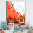 thumbnail image 1 of Designart Christmas Holiday Fancy Santa Claus II Traditional Floating Frame Wall Art, 1 of 4