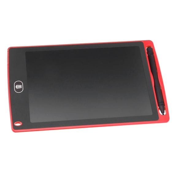 Karlge Tablette d'Écriture 8,5 Po Tableau à Dessin LCD pour Enfants École Maison Rouge