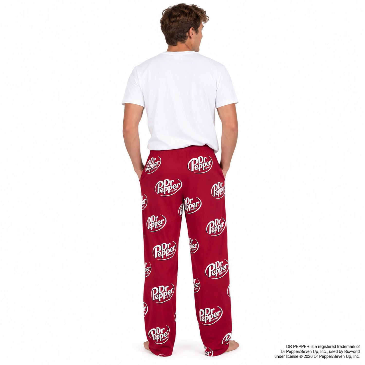 Dr Pepper Men’s Allover Print Lounge Pants