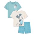 thumbnail image 1 of Ensemble 3 pièces avec short Mickey Mouse Disney pour petits garçons, 1 of 1