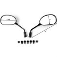 thumbnail image 4 of Krator Custom Rear View Mirrors Black Pair w/Adapters Compatible with KTM Adventure 50 950 990, 4 of 4