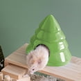 thumbnail image 1 of Reindeer Hamster Bed Safe Half Enclosed Pet Nests For Small Animals Hamsters Guinea Pigs Squirrels Hedgehog Rabbits Etc, 1 of 6