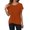 Orange, variant on Long Sleeve Polyester Spandex Women T Shirts Women's T Shirts Casual Women Shirts Size Medium Long Sleeve Rayon Tops for Women Womens Tee Shirts Loose Fit V Neck Tee Graphic Women Short Sleeve Tee
