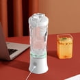 thumbnail image 2 of Baohd Multifunctional Electric Juicer USB Charging Portable 600ml High-capacity PC Portable Blender olive green 4000mAh/7.4V, 2 of 6