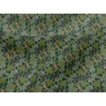 thumbnail image 4 of oneOone Viscose Jersey Fabric Leaves & Floral Block Decor Fabric Printed BTY 60 Inch Wide, 4 of 4