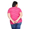 thumbnail image 3 of Iyla Plus Women's Short Sleeve Ripple Tee, 3 of 6