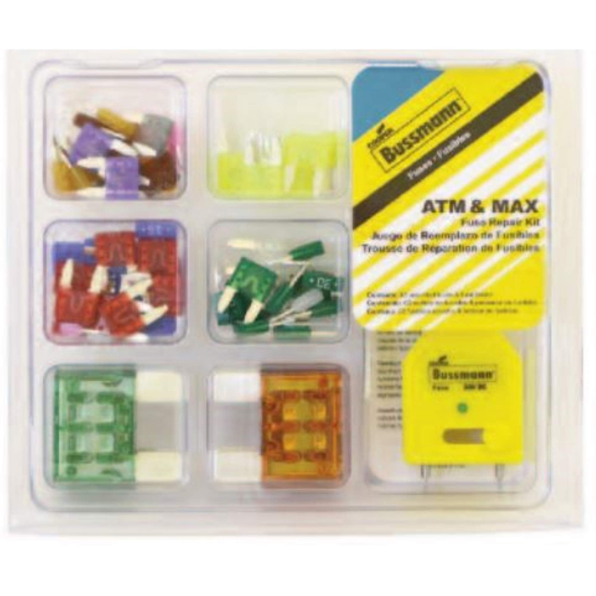 Bussmann NO.64 ATM mini and MAX Blade Fuse, Tester/Puller Kit