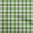 thumbnail image 1 of oneOone Rayon Light Green Fabric Check Craft Projects Decor Fabric Printed By The Yard 56 Inch Wide, 1 of 4