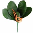 thumbnail image 3 of Artificial Plant Leaf Table Centerpiece Home Decor Wedding Party plant leaf Event PVC Fake Plant Leaf, Large, 3 of 8