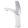 thumbnail image 4 of Robinet de Lavabo de Salle de Bain, Robinet de Lavabo, Robinet de Salle de Bain Blanc, Robinet de Lavabo de Salle de Bain, Chaud et Froid pour Salle de Bain, 4 of 8