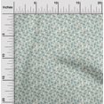 thumbnail image 1 of oneOone Tissu Popeline de Coton Imprimé Floral en Blocs Tissu de Couture BTY 42 Pouces de Large, 1 of 4