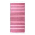 thumbnail image 1 of Serviette de Plage Style Turc à Rayures Tissées, Matériau Polyester, Design à Pompons, Grande Absorption d'Eau et Format Surdimensionné, 1 of 8